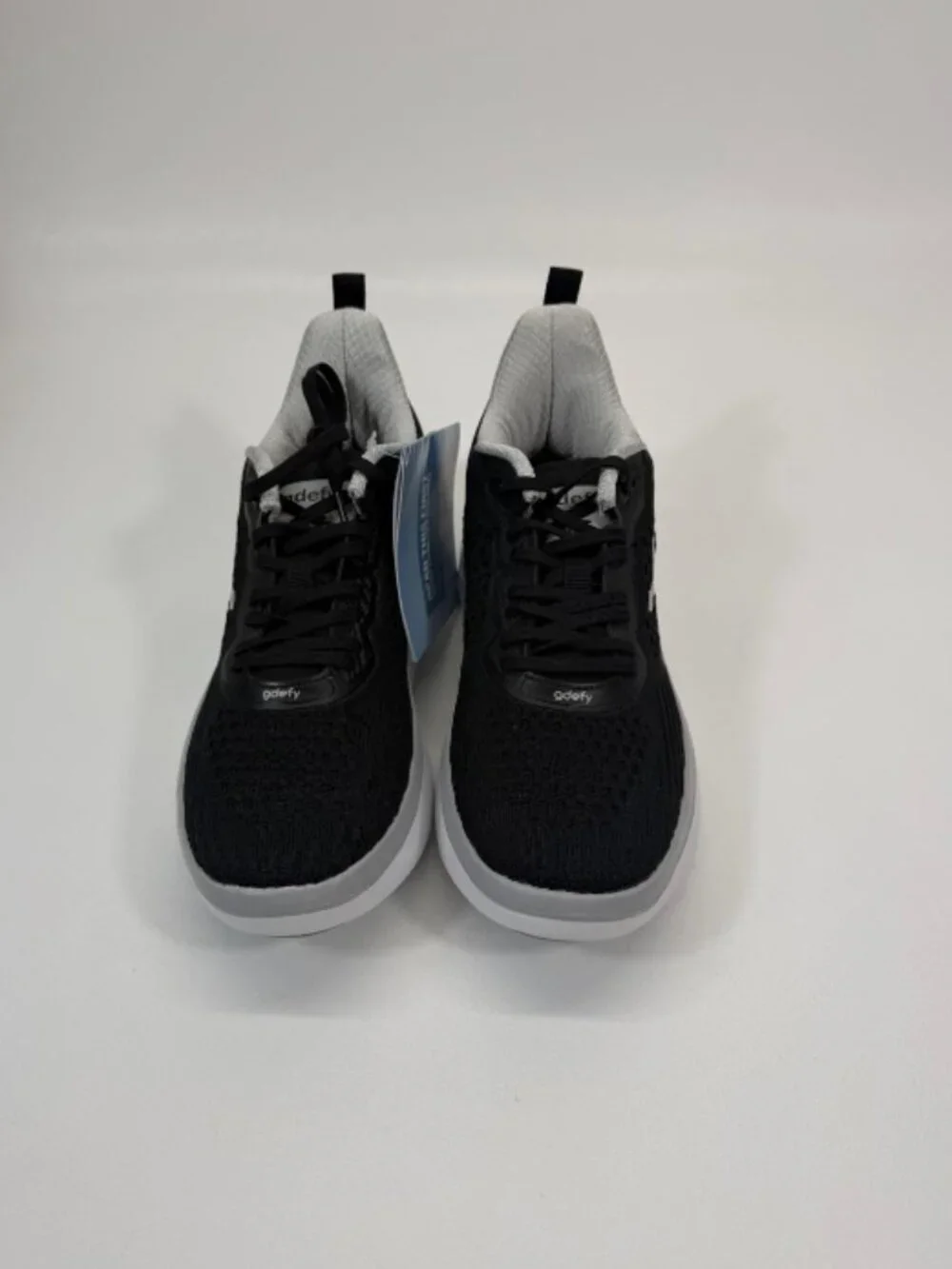 Gravity Defyer XLR8 RUN Women's Black Silver Athletic Shoes Sz 9